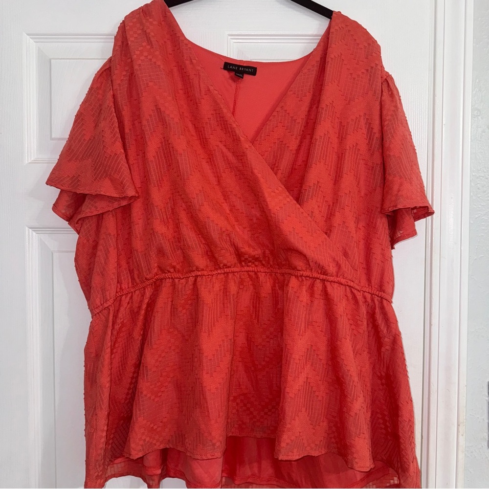 Plus Cinched Waist Blouse